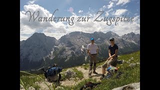 Zugspitze Tour von Ehrwald über das Gatterl und Knorrhütte zum TOP of Germany [upl. by Streeto]