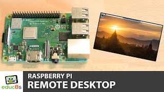 Raspberry Pi Remote Desktop Connection [upl. by Llertniuq]