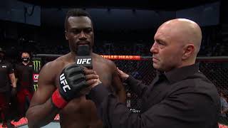 UFC 261 Uriah Hall Octagon Interview [upl. by Eenot905]