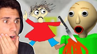 Playtime KILLED BALDI  Baldis Basics [upl. by Ikila]