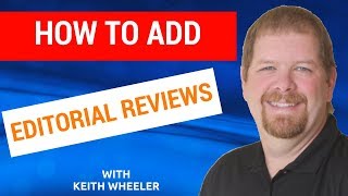 How to Add Editorial Reviews to Amazon Book Page [upl. by Dud]