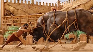 Bull Fight scene  Bahubali  the beginning [upl. by Luehrmann429]