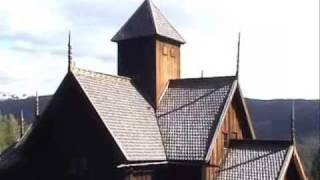 Uvdal Stave Church  stavkirke  exterior [upl. by Waldos]