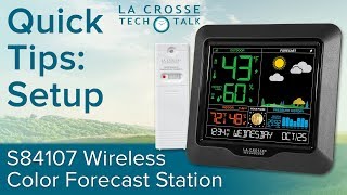 S84107  3081416 Forecast Station Setup [upl. by Silloh]