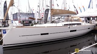 2017 Dufour 460 Grand Large Sailing Yacht  Deck Interior Walkaround  2016 Annapolis Sailboat Sho [upl. by Gitlow]