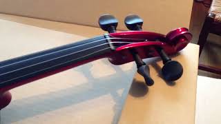 Unboxing EGeige Silent Violin SV130  Yamaha [upl. by Ibby]