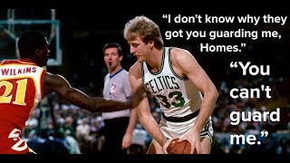 8 Most Arrogrant Larry Bird Moments [upl. by Cherri79]