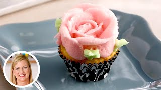 Professional Baker Teaches You How To Make MINI CUPCAKES [upl. by Limaj909]