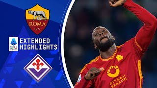 Roma vs Fiorentina Extended Highlights  Serie A  CBS Sports Golazo [upl. by Pokorny]