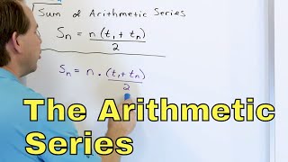 The Arithmetic Series  Part 1  14 [upl. by Townsend]