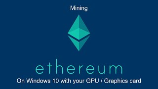 Ethereum mining  Windows 10 Gaming PC  To Binance Wallet  Pool [upl. by Eanwahs197]