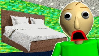 I BROKE INTO BALDIS HOUSE  New Baldis Basics Mod [upl. by Sherline]