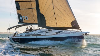 DUFOUR 470  NEW SAILING YACHT  DUFOUR YACHTS [upl. by Kcire]