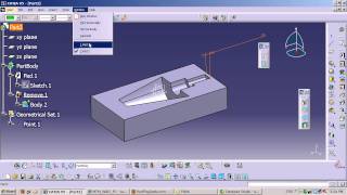 CATIA V5 Quick Tip  Simple Mold design approach [upl. by Leddy161]