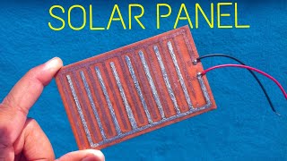 How to make solar panel  solar cell at home [upl. by Ramar]