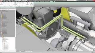 Autodesk Inventor Tube and Pipe [upl. by Emmerie]