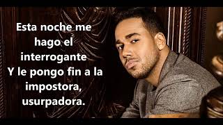 Romeo Santos Imitadora Lyrics [upl. by Thalia]