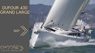 DUFOUR 430 GRAND LARGE  360° Tour [upl. by Goren]