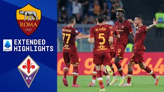 Roma vs Fiorentina Extended Highlights  Serie A  CBS Sports Golazo [upl. by Hebel]