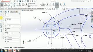 How To Import DXF File To Solidworks  Solidworks Tutorials [upl. by Yajeet]