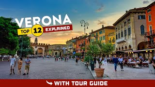 Things To Do In VERONA Italy  TOP 12 incl RomeoampJuliet [upl. by Neelrahc24]