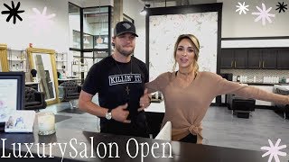 Luxury Modern Beauty Salon Tour  Best hair salon in the world [upl. by Lomasi450]