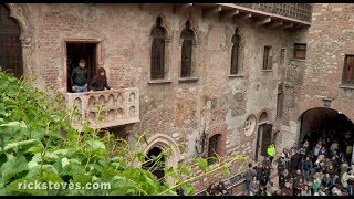 Verona Italy House of Juliet and Castelvecchio  Rick Steves’ Europe Travel Guide  Travel Bite [upl. by Eniamret]