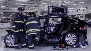 Tesla Model X First Responder Training  Advanced Extrication [upl. by Scholz]