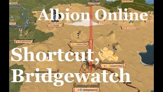 Albion Online  Caerleon to Bridgewatch fast almost safely [upl. by Ventre]