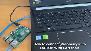 How to connect Raspberry PI to LAPTOP with LAN cable [upl. by Asilaj]