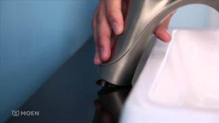 How to Install a Moen® Bathroom Faucet [upl. by Eeimaj]