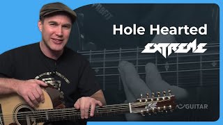 How to play Hole Hearted by Extreme  Guitar Lesson [upl. by Leamaj283]