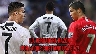 La VERDADERA razón por la que Cristiano Ronaldo usa el número 7 [upl. by Lekkim]