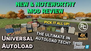 Universal Autoload  Mod Review  Farming Simulator 22 [upl. by Aicilegna]