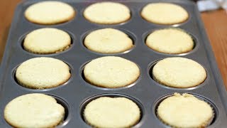 How to Make Vanilla Cupcakes  Easy Vanilla Cupcake Recipe [upl. by Lohman799]