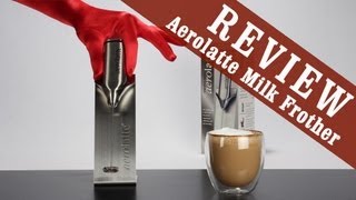 Aerolatte Milk Frother  Exclusive Review [upl. by Shuping]