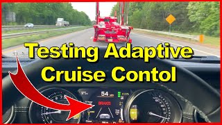 Testing Adaptive Cruise Control 2021 Jeep Wrangler 4xe [upl. by Sheryl]