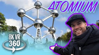 Atomium Brussels  Guided Tour  8K 360 VR Video [upl. by Horner726]