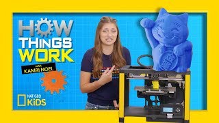 How 3D Printers Work  How Things Work with Kamri Noel [upl. by Cuttler]