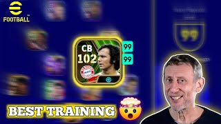 F Beckenbauer Best Training eFootball 2024 Mobile [upl. by Wailoo]