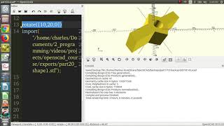 ImportingExporting STLDXF FilesOpenSCAD Tutorial 20 [upl. by Haiacim231]