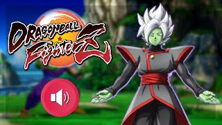 DRAGON BALL FighterZ  Zamasu Voice Clips [upl. by Ardnos695]