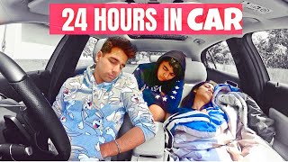 LIVING IN MY CAR FOR 24 HOURS Challenge  Rimorav Vlogs [upl. by Cary152]