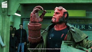 Hellboy Subway fight HD CLIP [upl. by Rudich961]