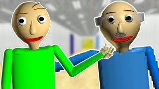 I MET BALDIS GRANDFATHER  New Baldis Basics Mod [upl. by Haymes]