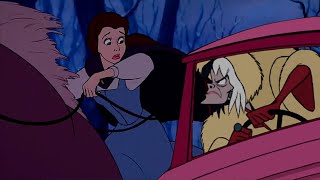 Cruella chases Belle  Disney Crossover [upl. by Bullard]