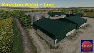 FS19 Knuston Farm  Live [upl. by Eixor]