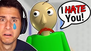 BALDI HATES ME  Baldis Basics [upl. by Nerraf]