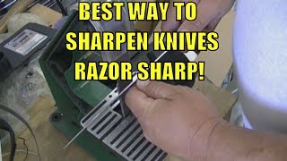 BEST WAY to Sharpen Any Knife RAZOR SHARP [upl. by Halilahk368]