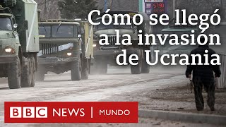 ¿Cómo escaló la crisis entre Ucrania y Rusia en los últimos meses [upl. by Trojan]